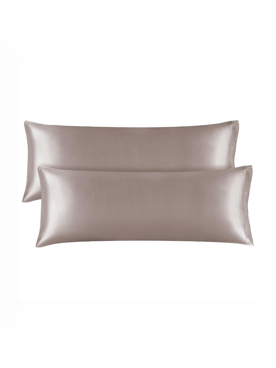 DEHMAN Assorted 2 Pieces Pure Silk Rectangle Pillow Covers