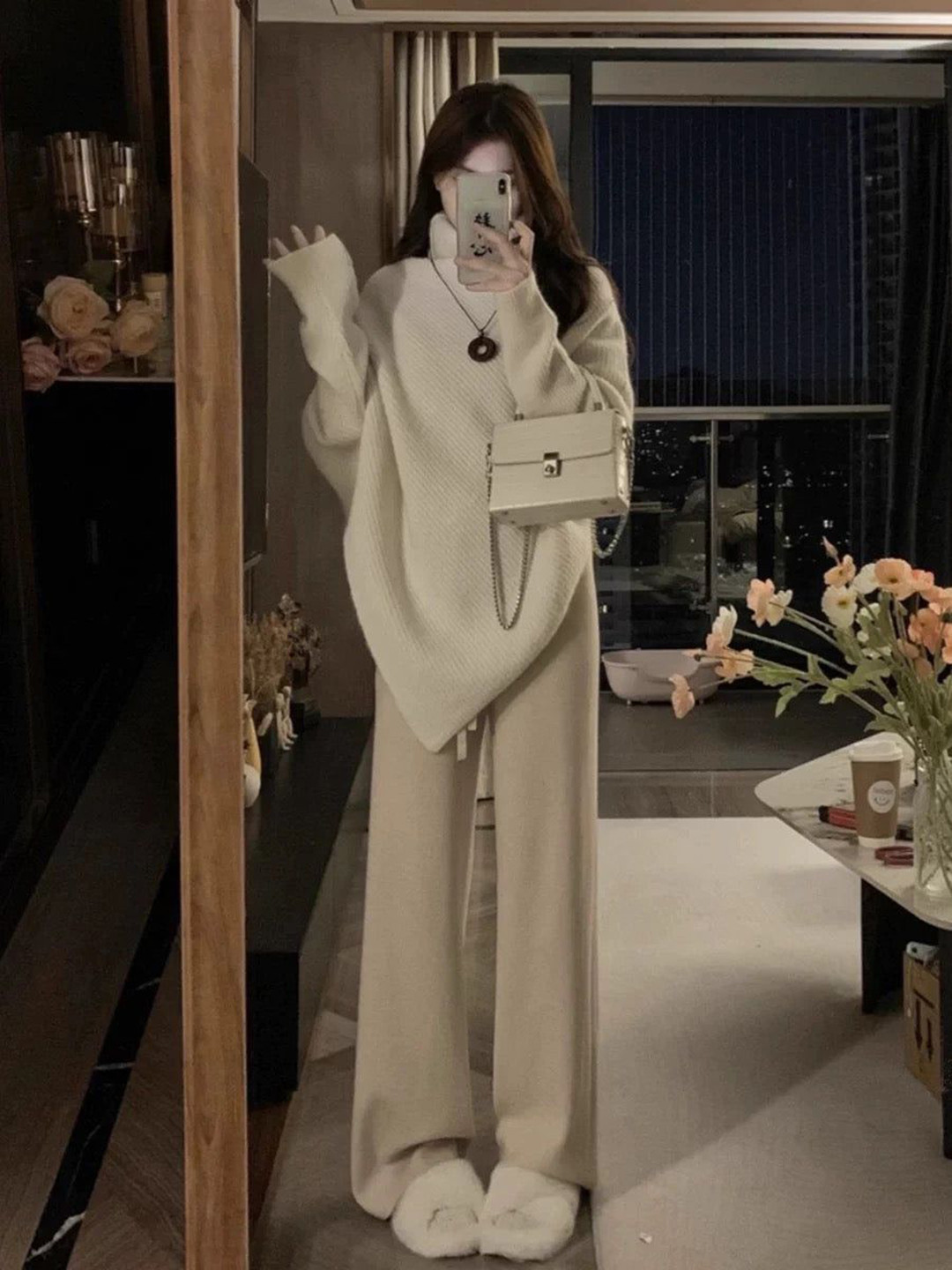 Miss Mosa By Akanksha  Women Sergio Woolen High Neck Sweater