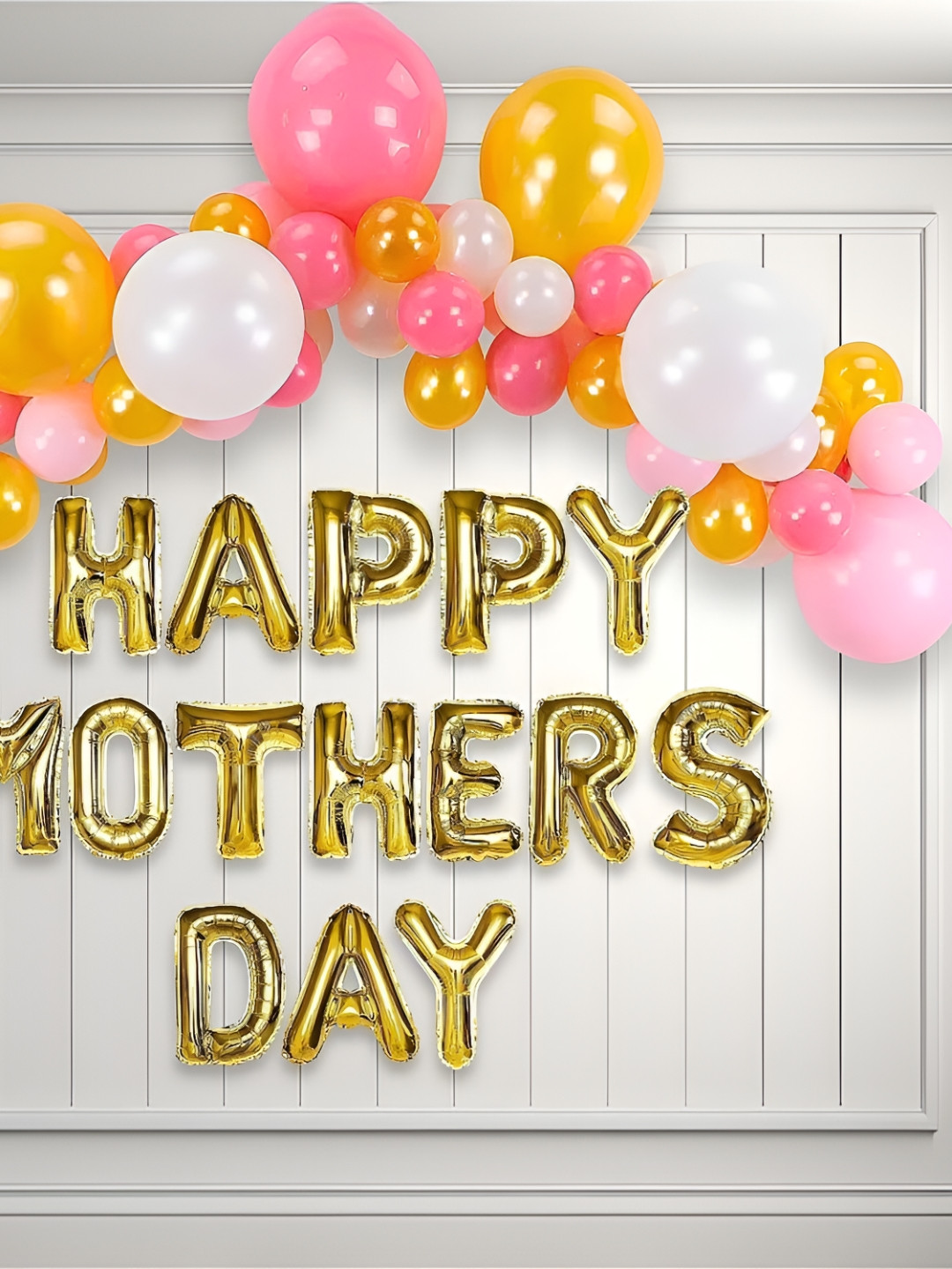 Special You 33 Pcs Pink & White Mother Day Decorations