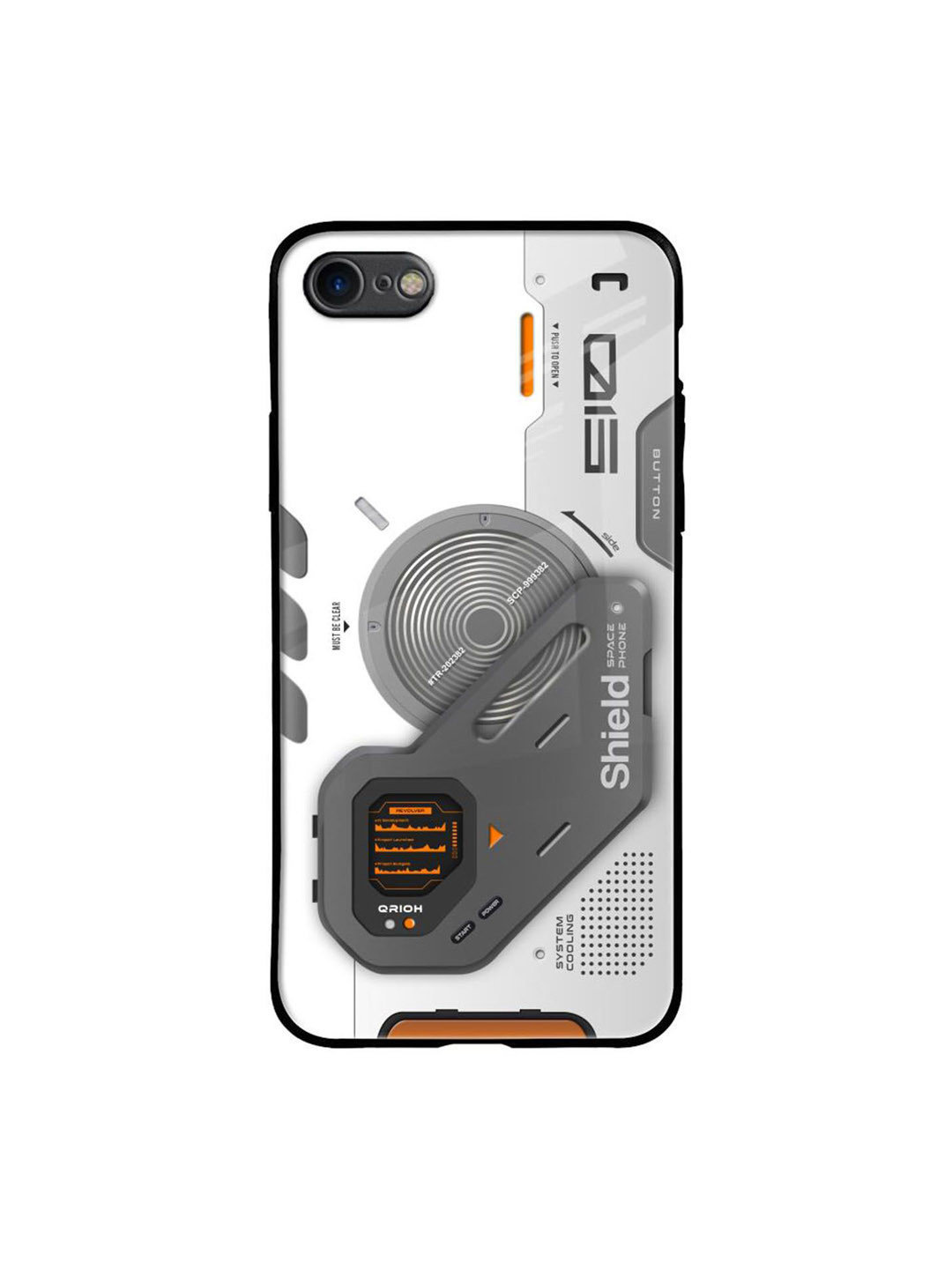 QRIOH Liberty Cyber Printed iPhone 7 Back Case