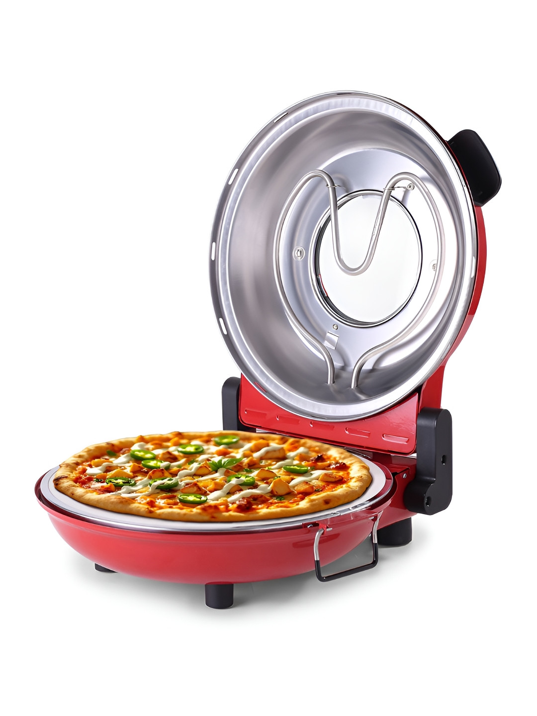 Wonderchef Regalia Red 1200 W Pizza Maker