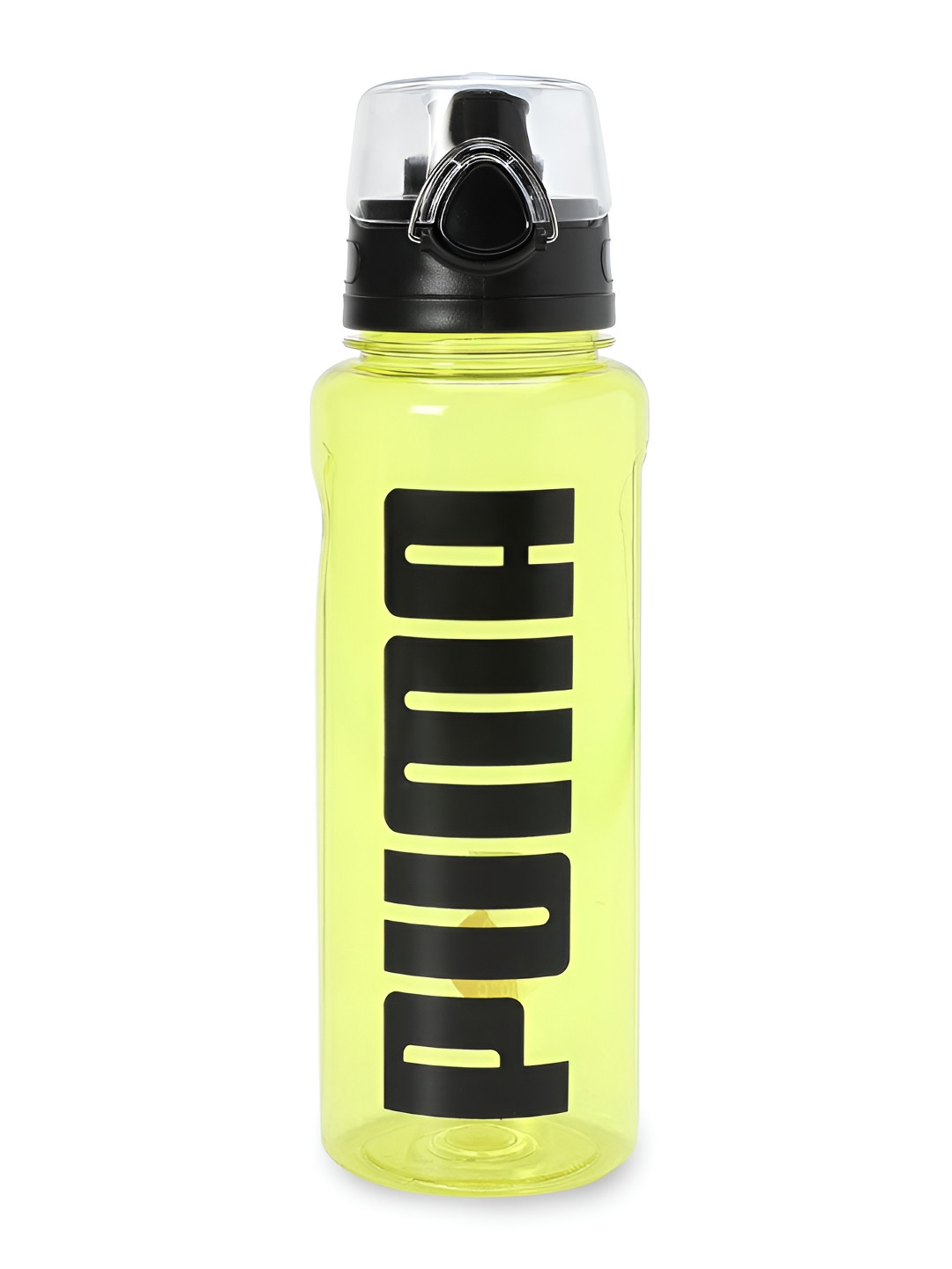 Puma Training Yellow & Black Sportstyle Sipper Water Bottle 1L