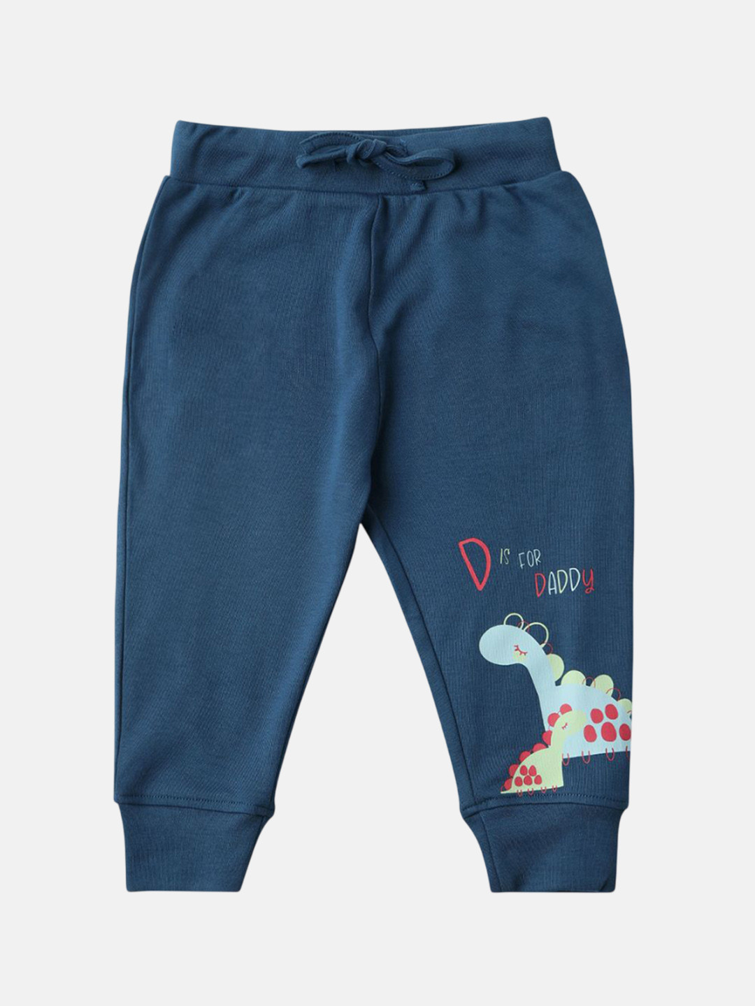 Nauti Nati Infants Cotton Graphic Printed Jogger Style Track Pants