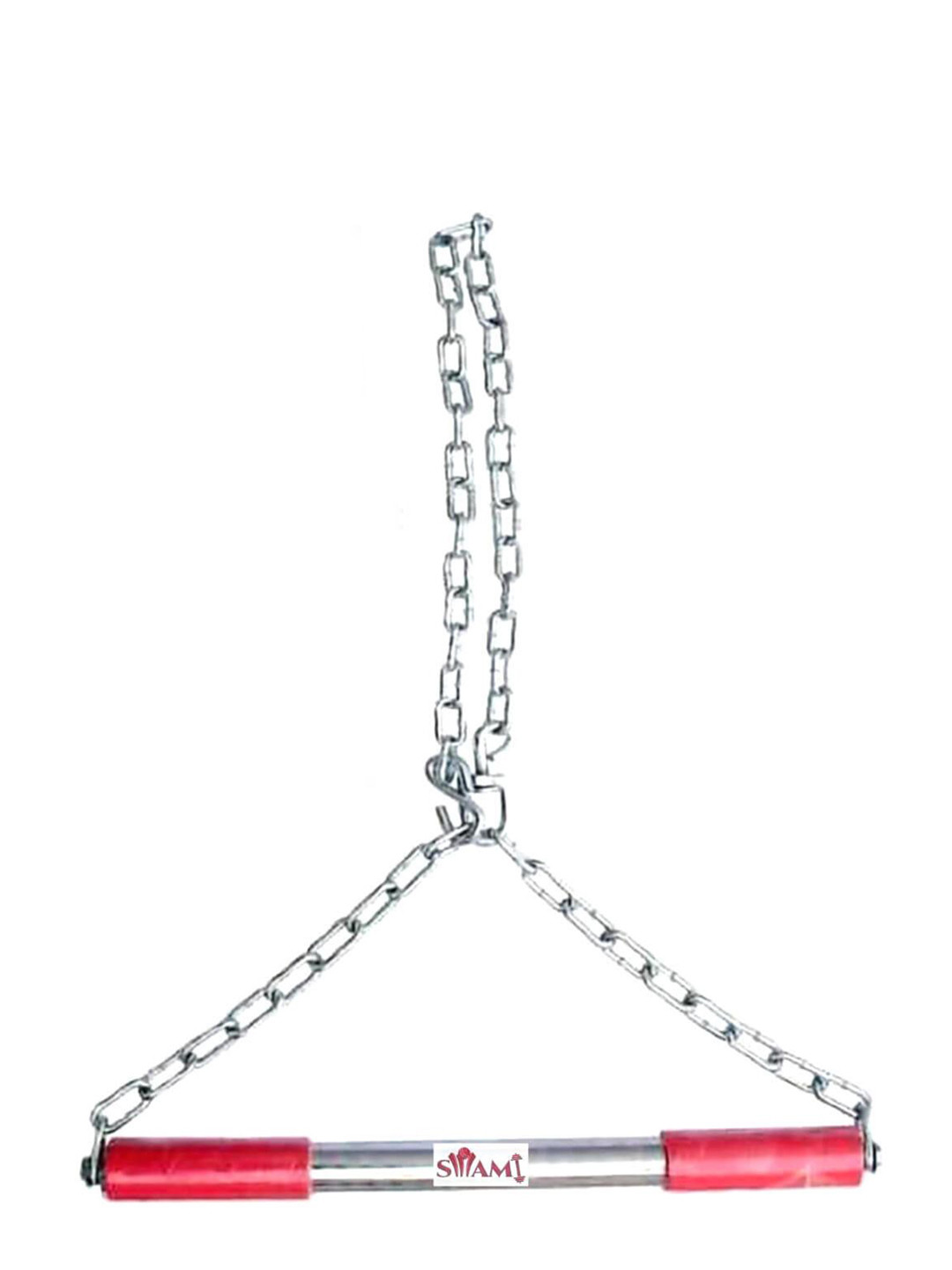 HackerX Men Heavy Chain Weight Lifting Bar & Pull-Up Bar