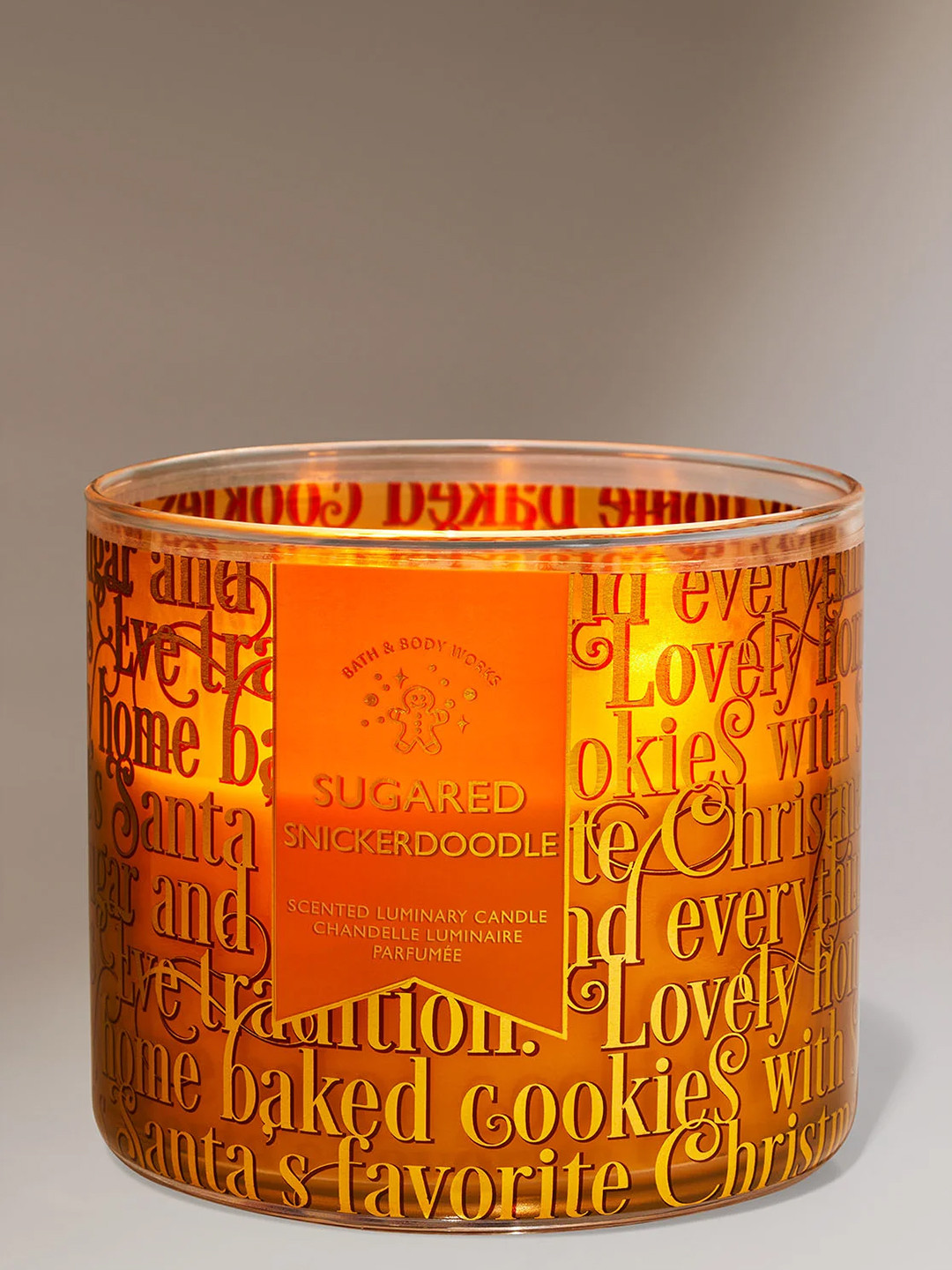 Bath & Body Works Sugared Snickerdoodle Scented 3-Wick Candle - 411g