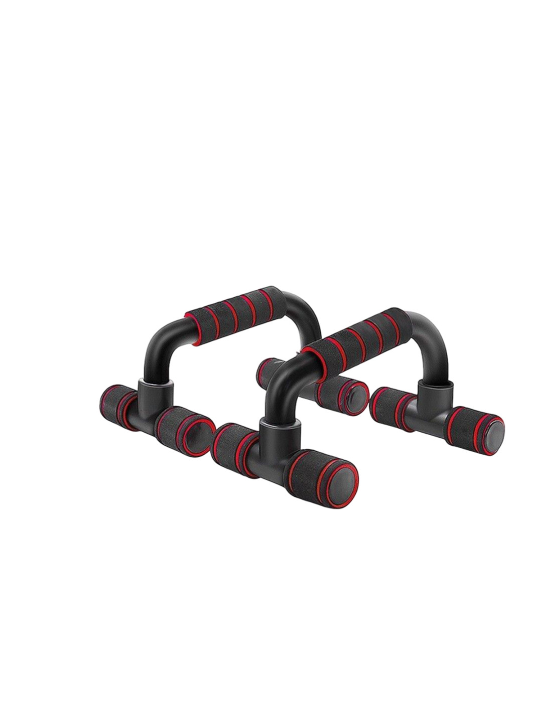 HackerX Men Set Of 2 Push Up Bars Stand With Foam Grip Handle Workout accessories Bar24495