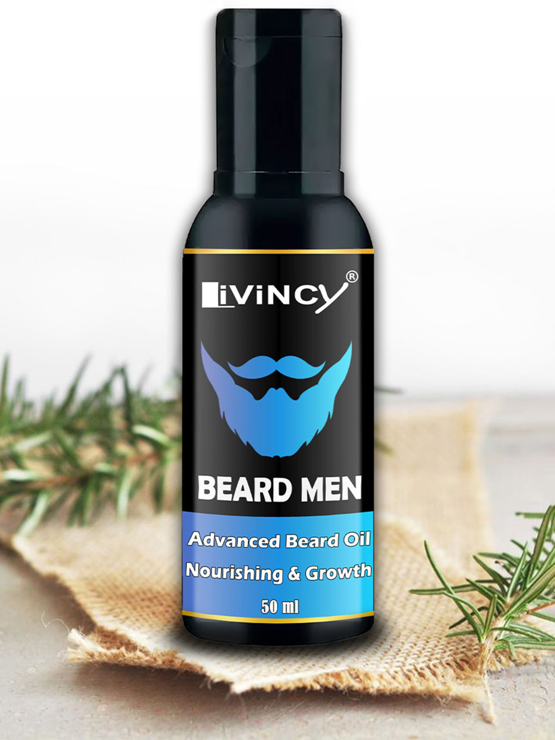 LIVINCY Advanced Beard Hair Oil For Beard Growth - 50 ml