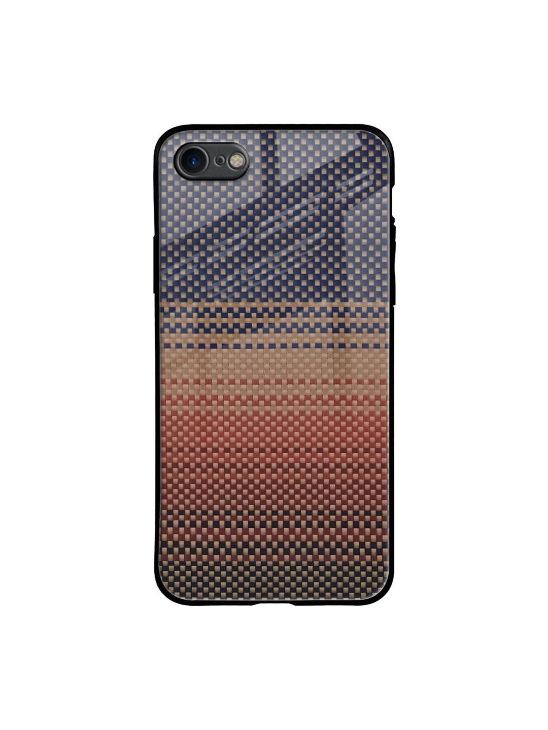 QRIOH Fiber Artistry Printed iPhone 7 Back Case