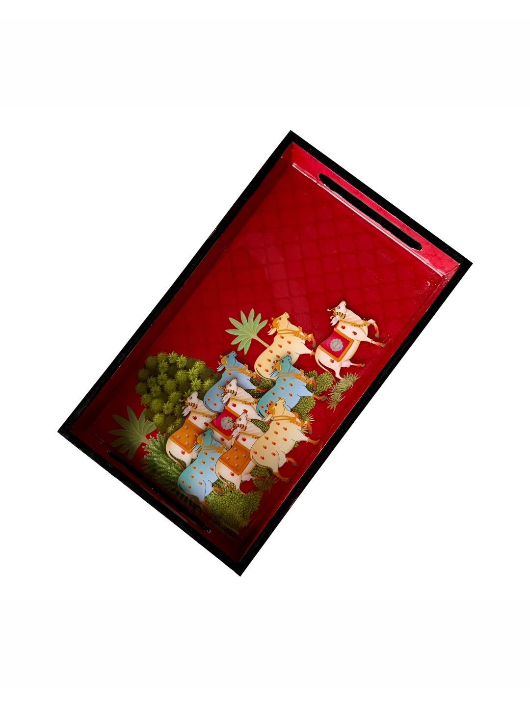 MAATIR DESIGNS Maroon Set of 1 Reusable Multi-Utility Organisers