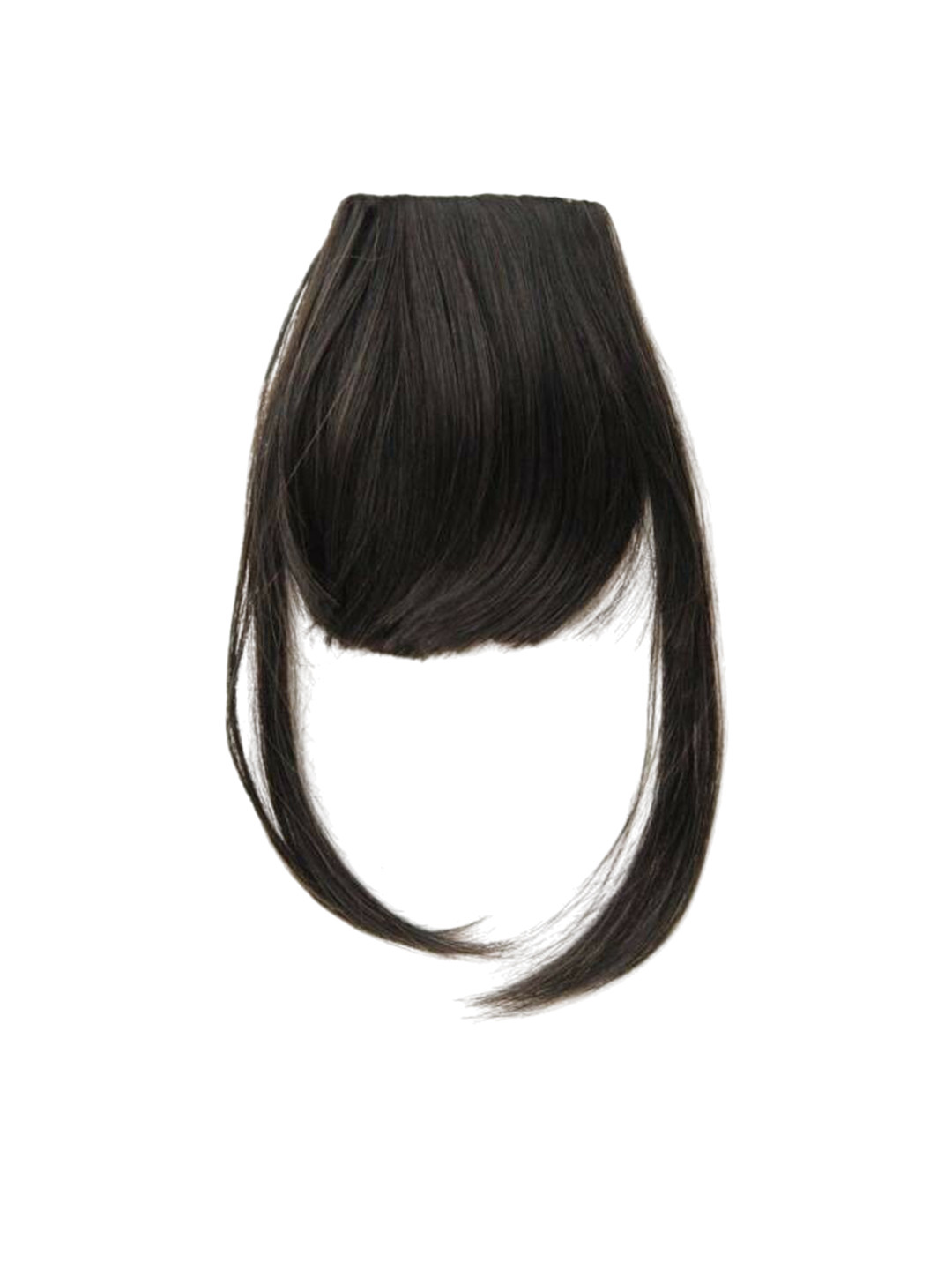 CRIBE Clip-In Scalp Topper Straight Hair Extension - Black - 12 Inch