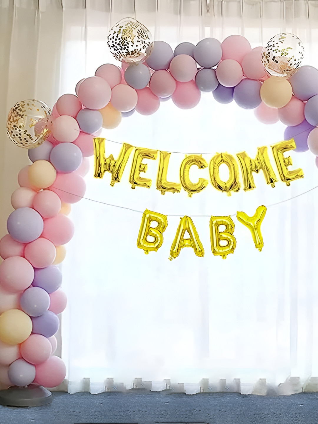 Special You 87 Pcs Purple & Pink Birthday Decorations