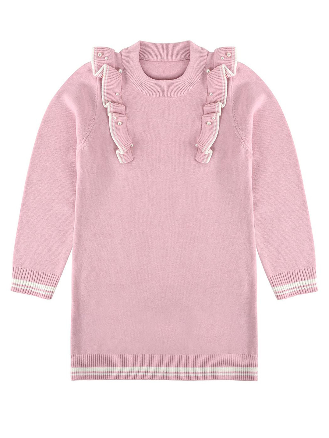 Bold N Elegant Embellished Knitted Woollen Jumper Dress