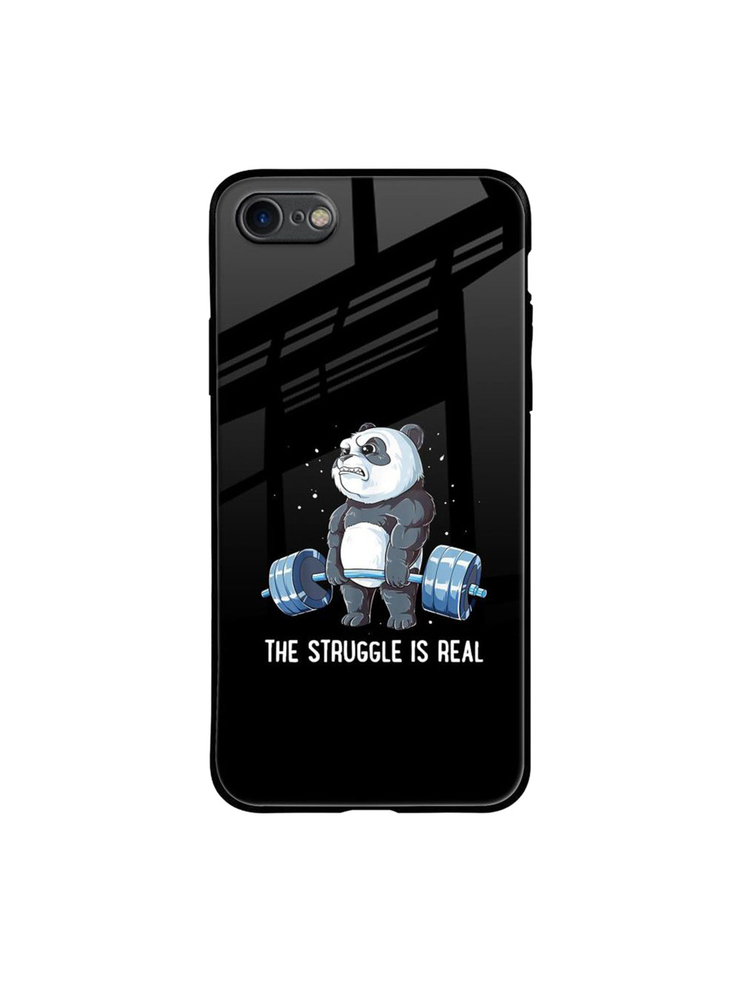 QRIOH Real Struggle Real Printed iPhone 7 Back Case