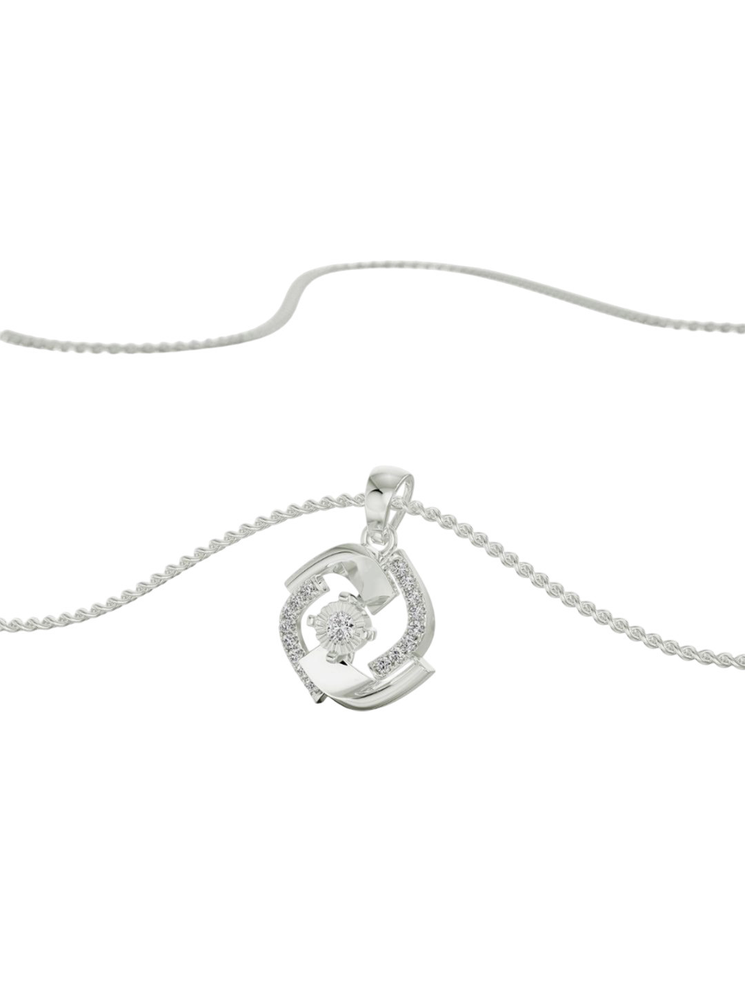 Emori Evil Eye Lab Diamond Pendant in 18KT Gold