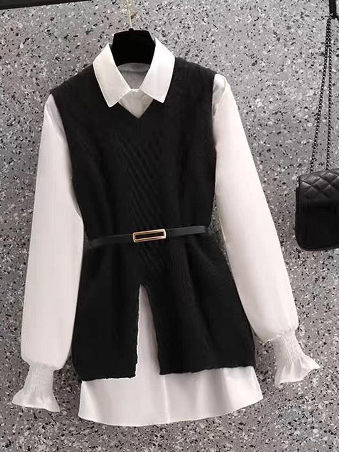 Miss Mosa By Akanksha  Women Stella Two Piece Knit Set