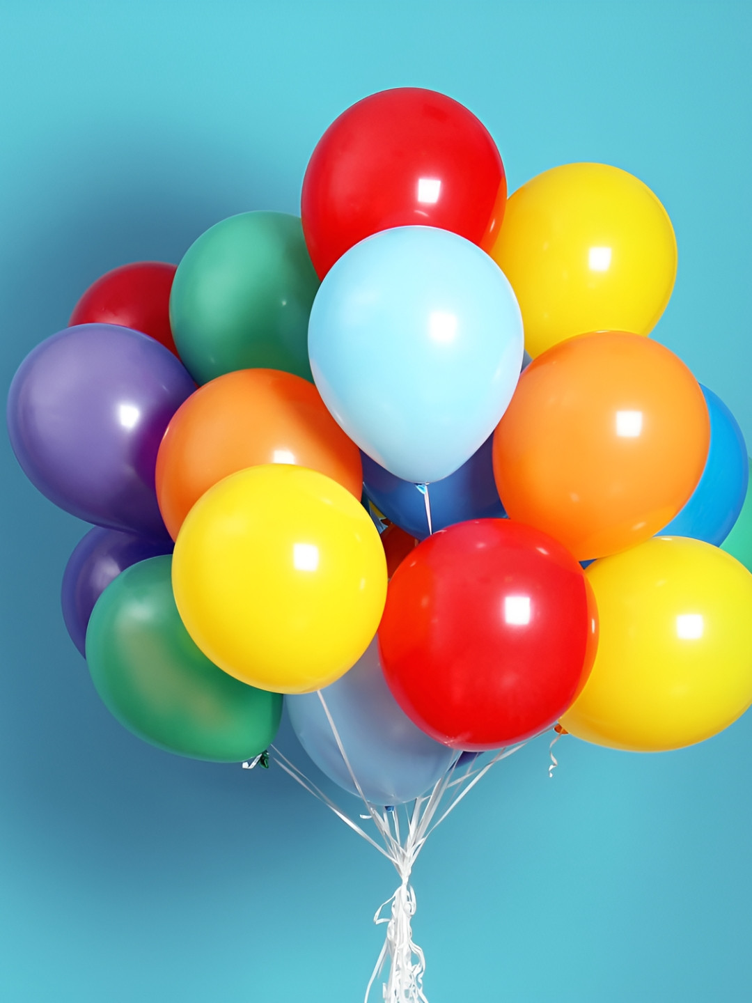 Special You 60 Pcs Red & Yellow Balloons  Festive Decor