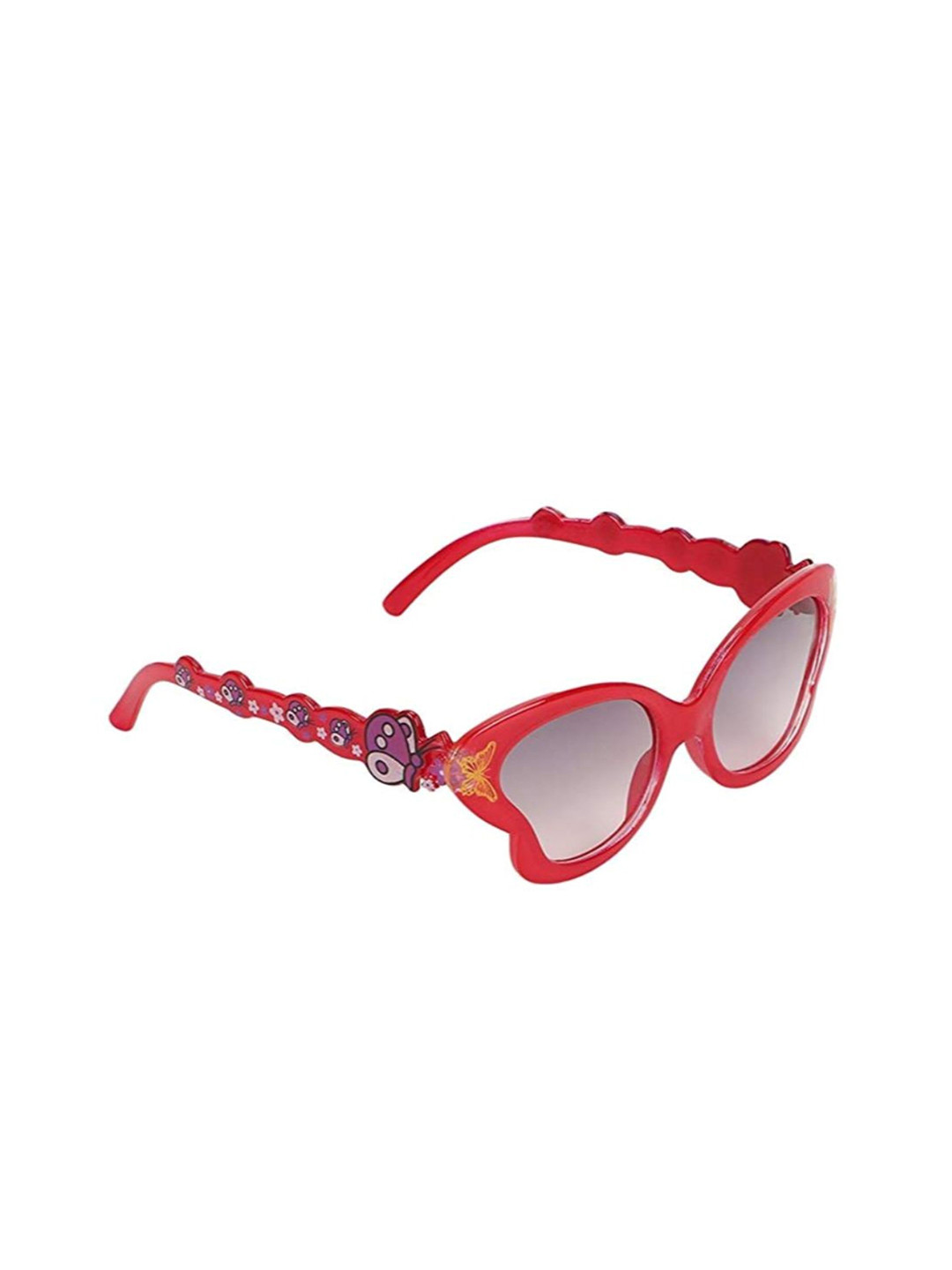 SHOP FRENZY Kids Butterfly Sunglasses with UV Protected Lens Red Butterfly sunglass