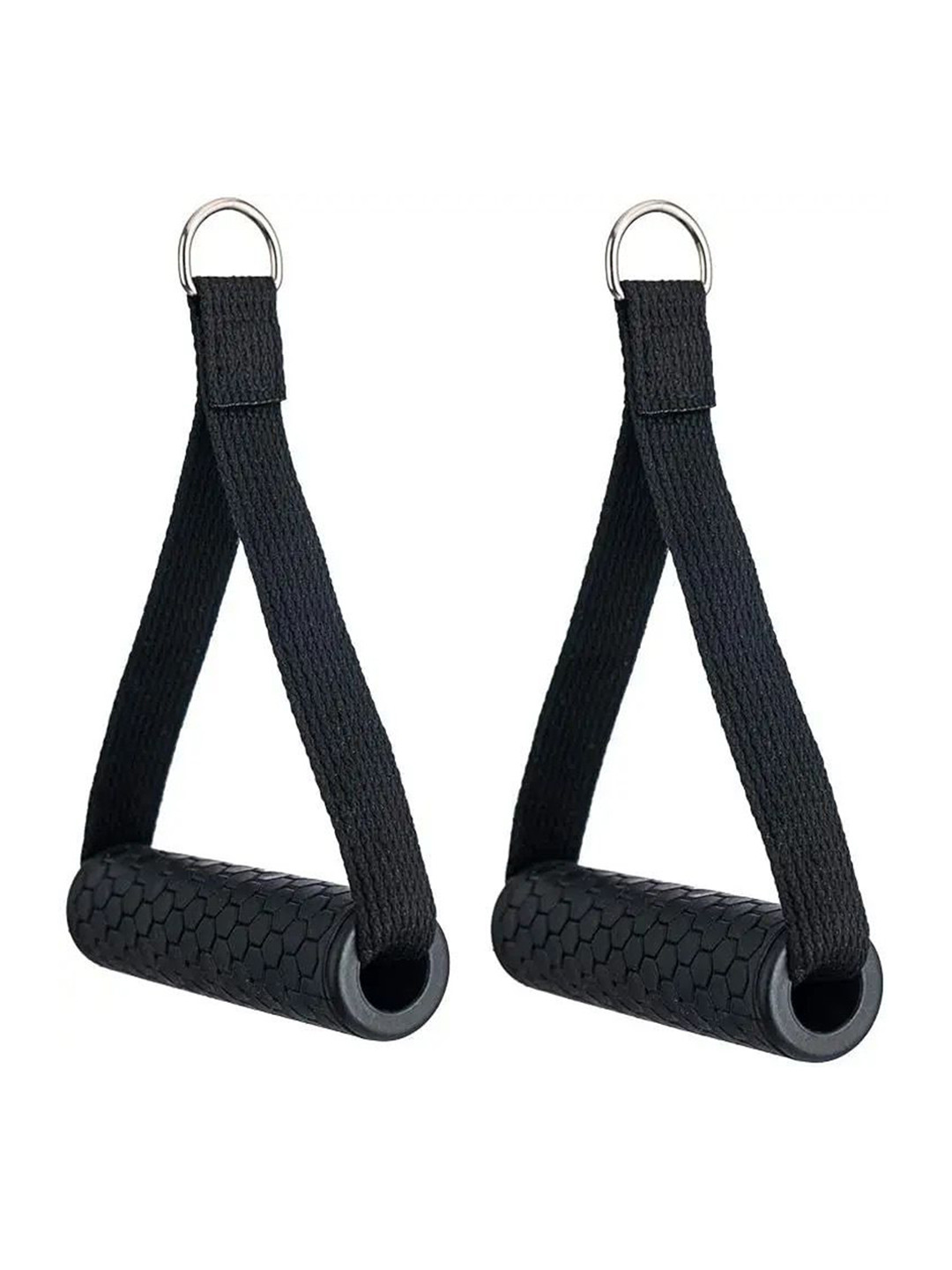 HackerX Set Of 2 Ultra Heavy Duty Comfortable Rubber Foam Sturdy Exercise Handle