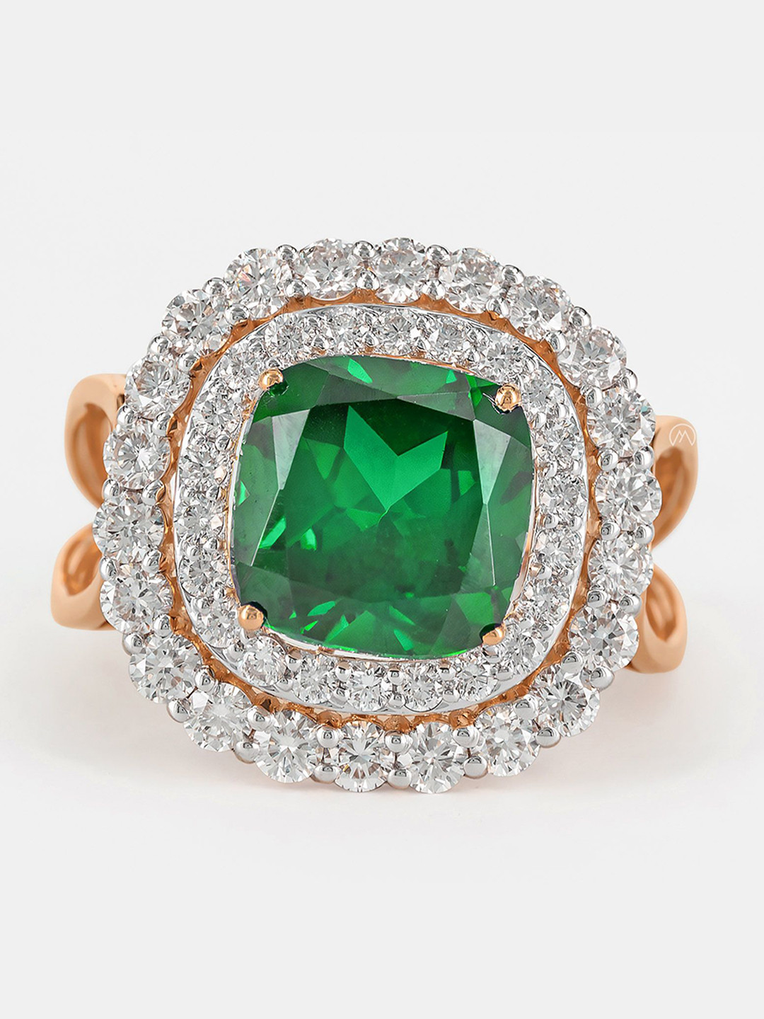 MAIORA Women Maiora Understated Glam Diamond Ring 14Kt Rose Gold