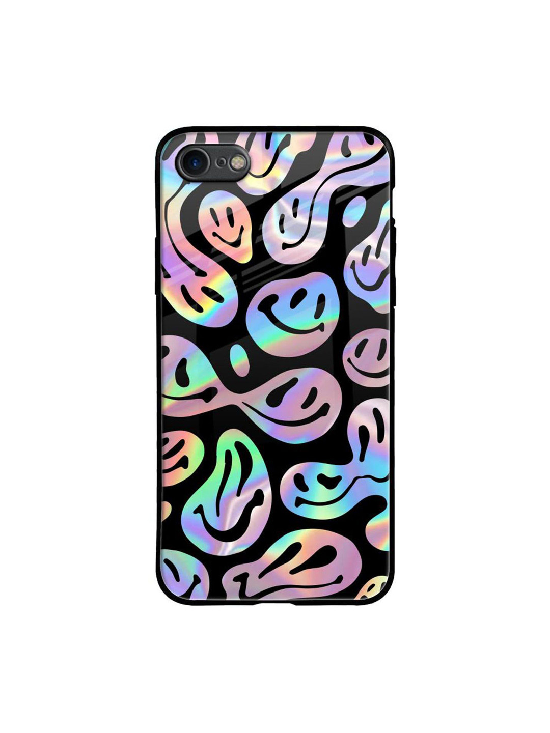 QRIOH Acid Smile Printed iPhone 7 Back Case