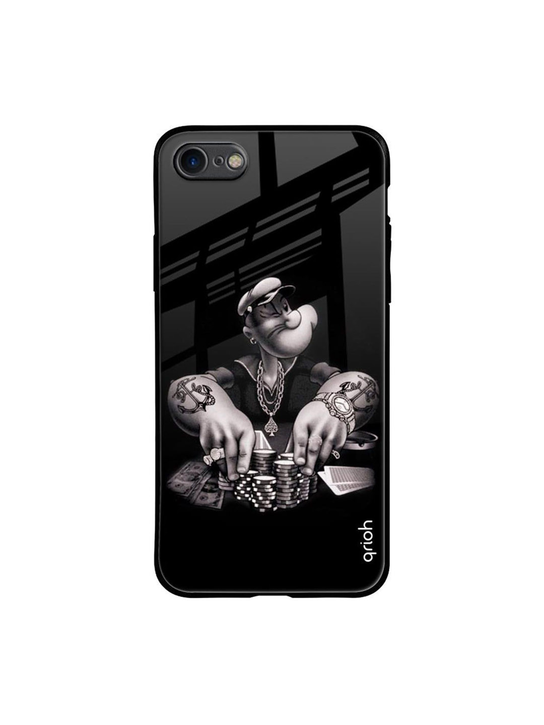 QRIOH Gambling Problem Printed iPhone 7 Back Case