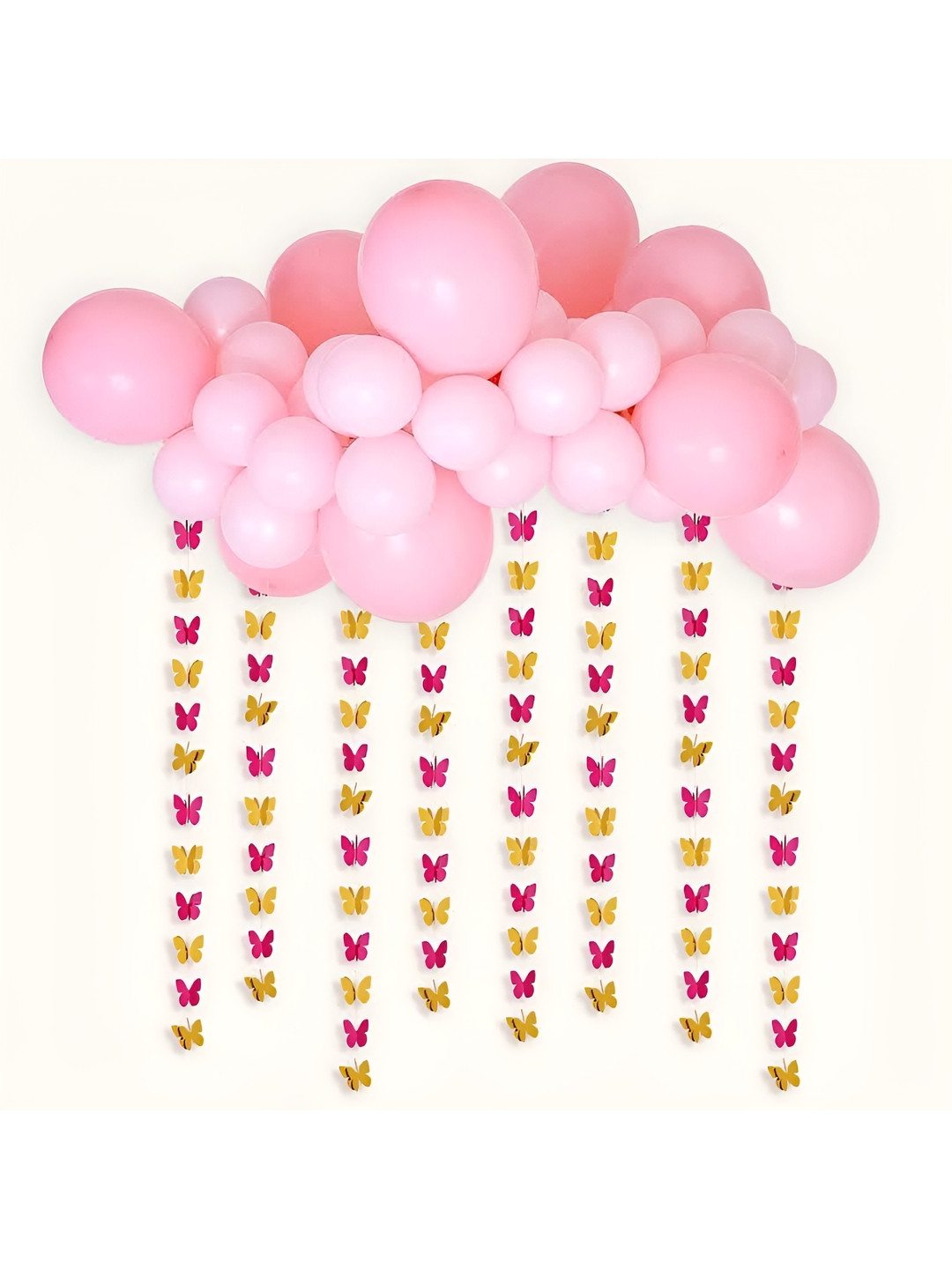 Special You 40 Pcs Pink & Yellow Balloons Festive Decor