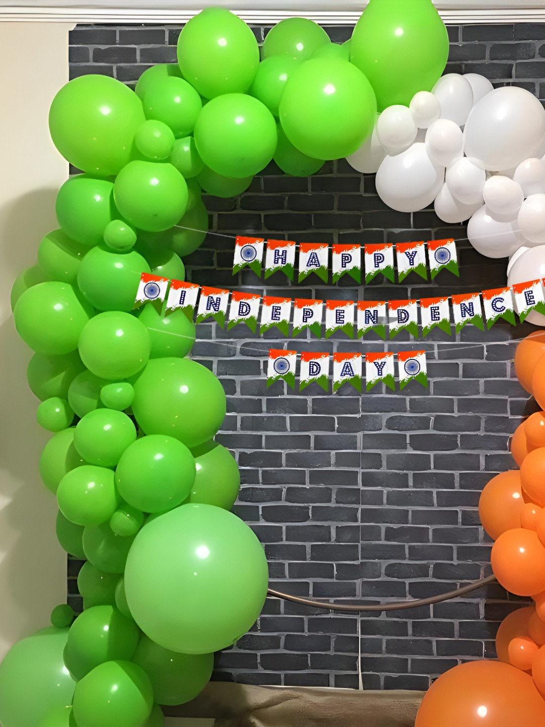 Special You 63Pcs Orange-Colored & White Independence Day Decor
