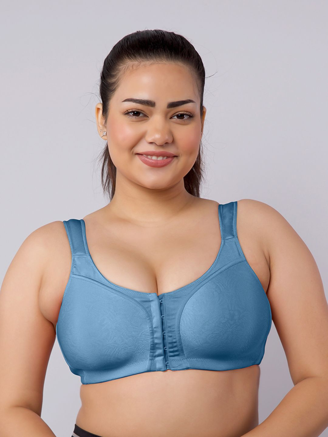 MAASHIE M4410 Full Coverage Minimizer Bra TBLU