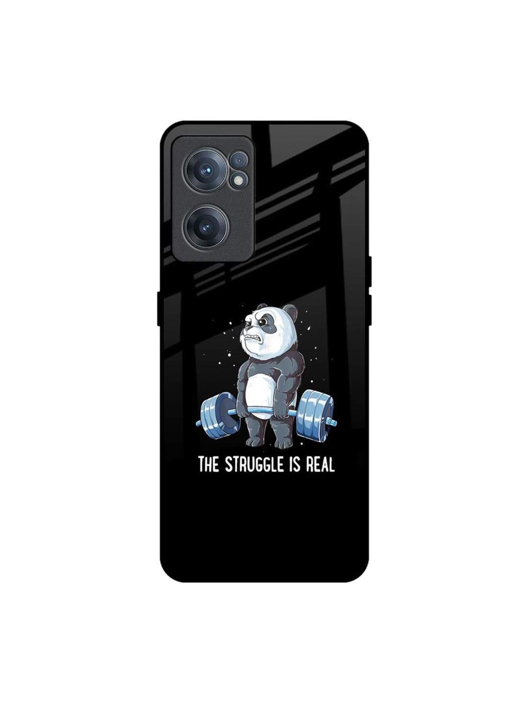 QRIOH Real Struggle Real Printed OnePlus Nord CE 2 Back Case