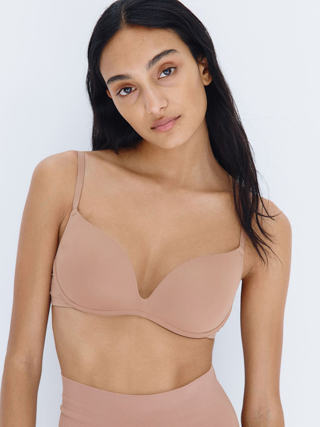 H&M Non-Wired Microfiber Push-Up Bra