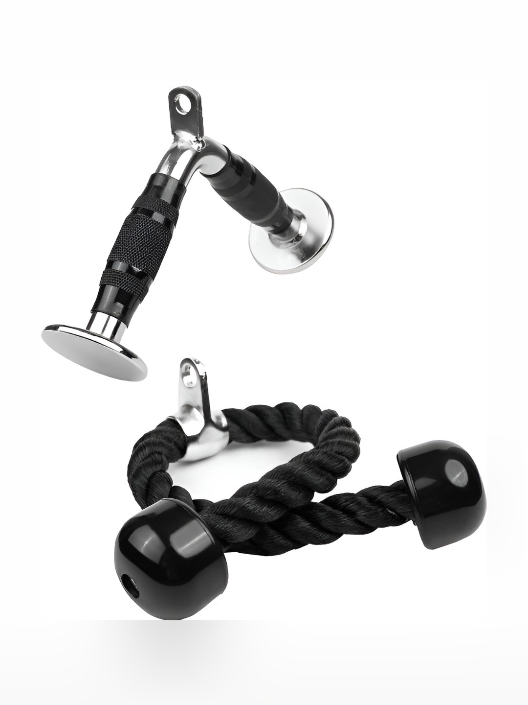 YMD Triceps Push Down Machine Attachments V Handle with Triceps' Rope