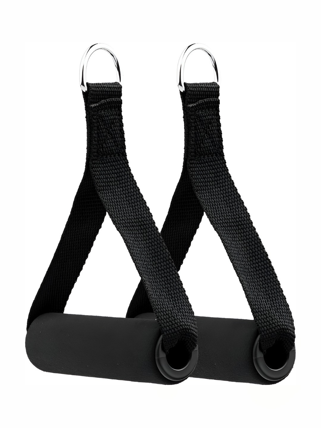 YMD Set Of 2 D Handle Spring Exerciser Rope Cable Bands Attachment Fitness Equipment