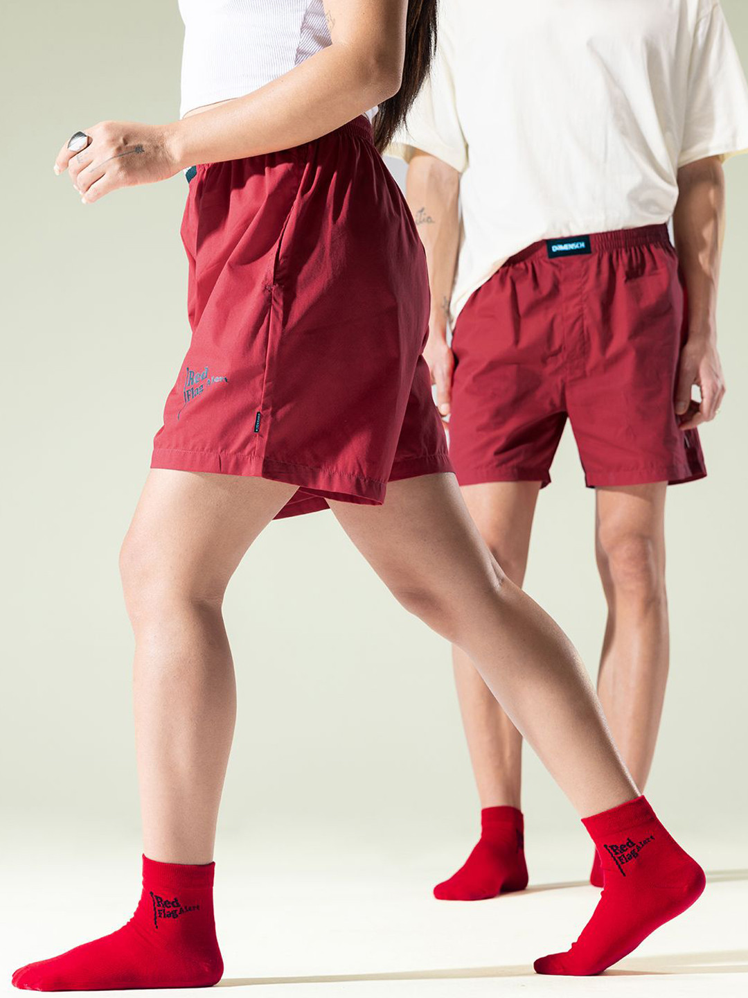 DaMENSCH Men Ankle-Length Valentines Socks