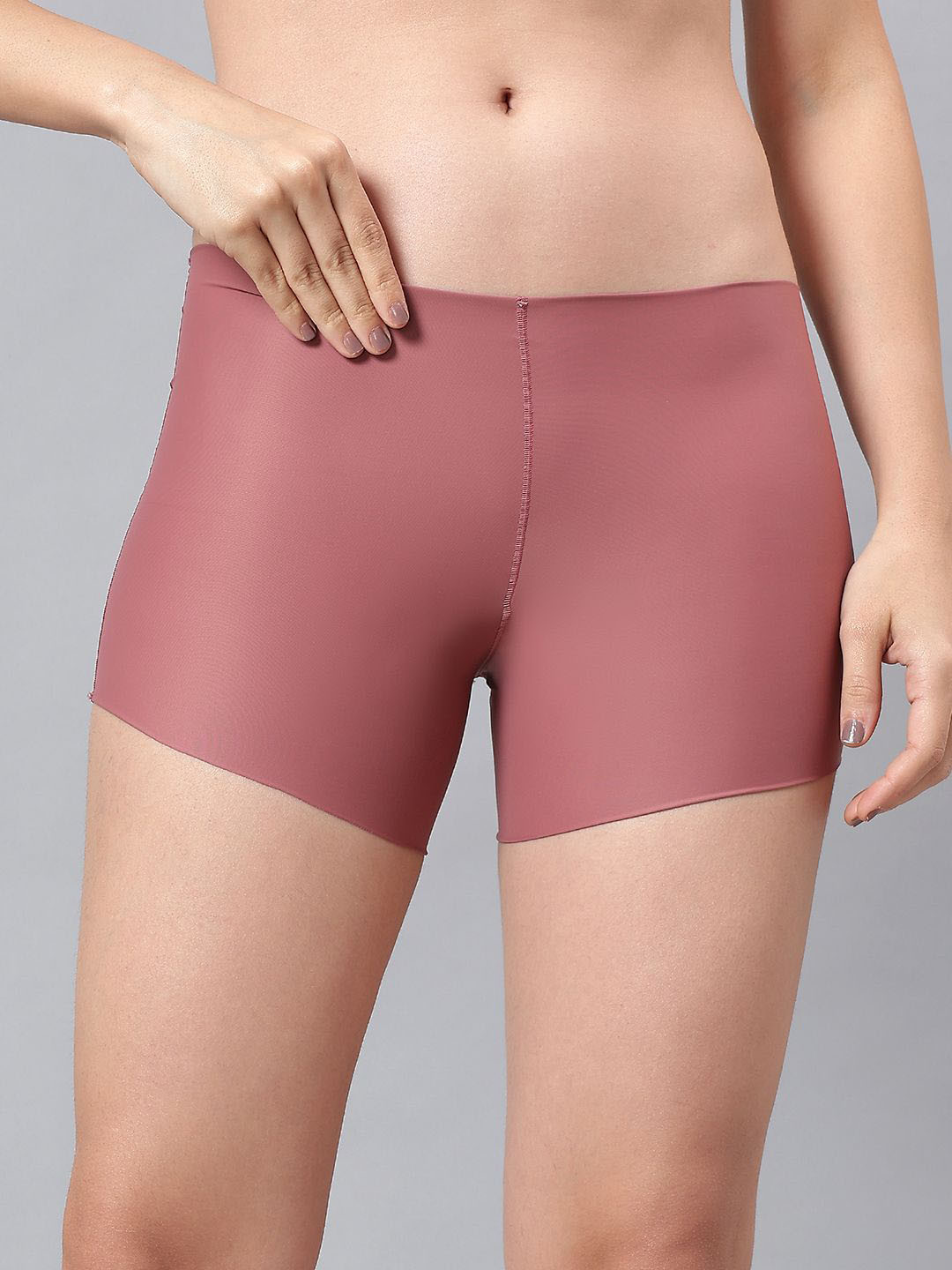 La Intimo Women Silk Whisper Low-Rise Anti Microbial Boy Short