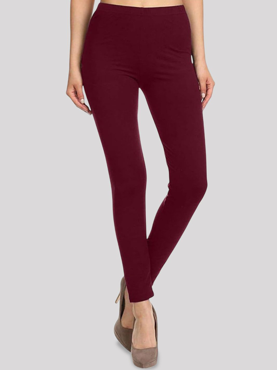 Jaanvi Slim Fit Stretch Ankle Length Leggings