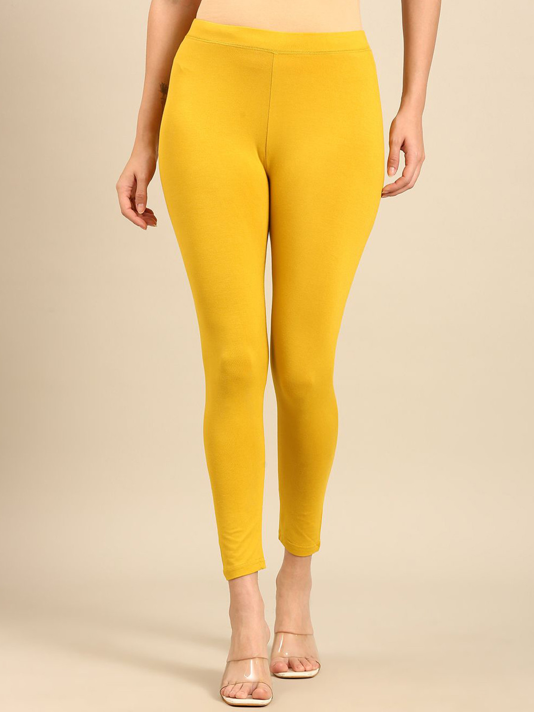 De Moza Slim Fit Stretch Ankle Length Leggings