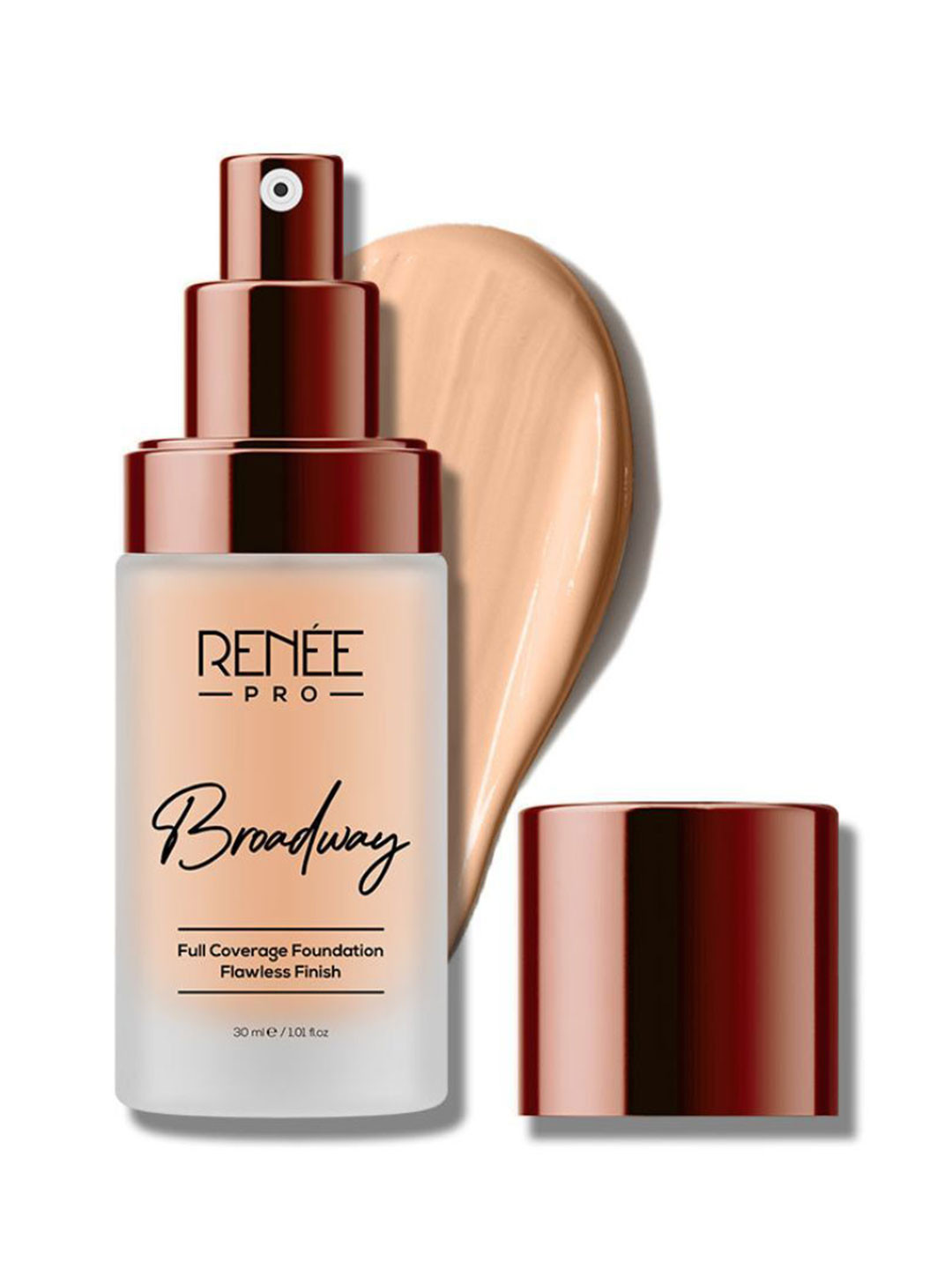 Renee Pro Broadway Lightweight Matte Finish  Liquid SPF 15 Foundation - 30 ml - Eden - 03