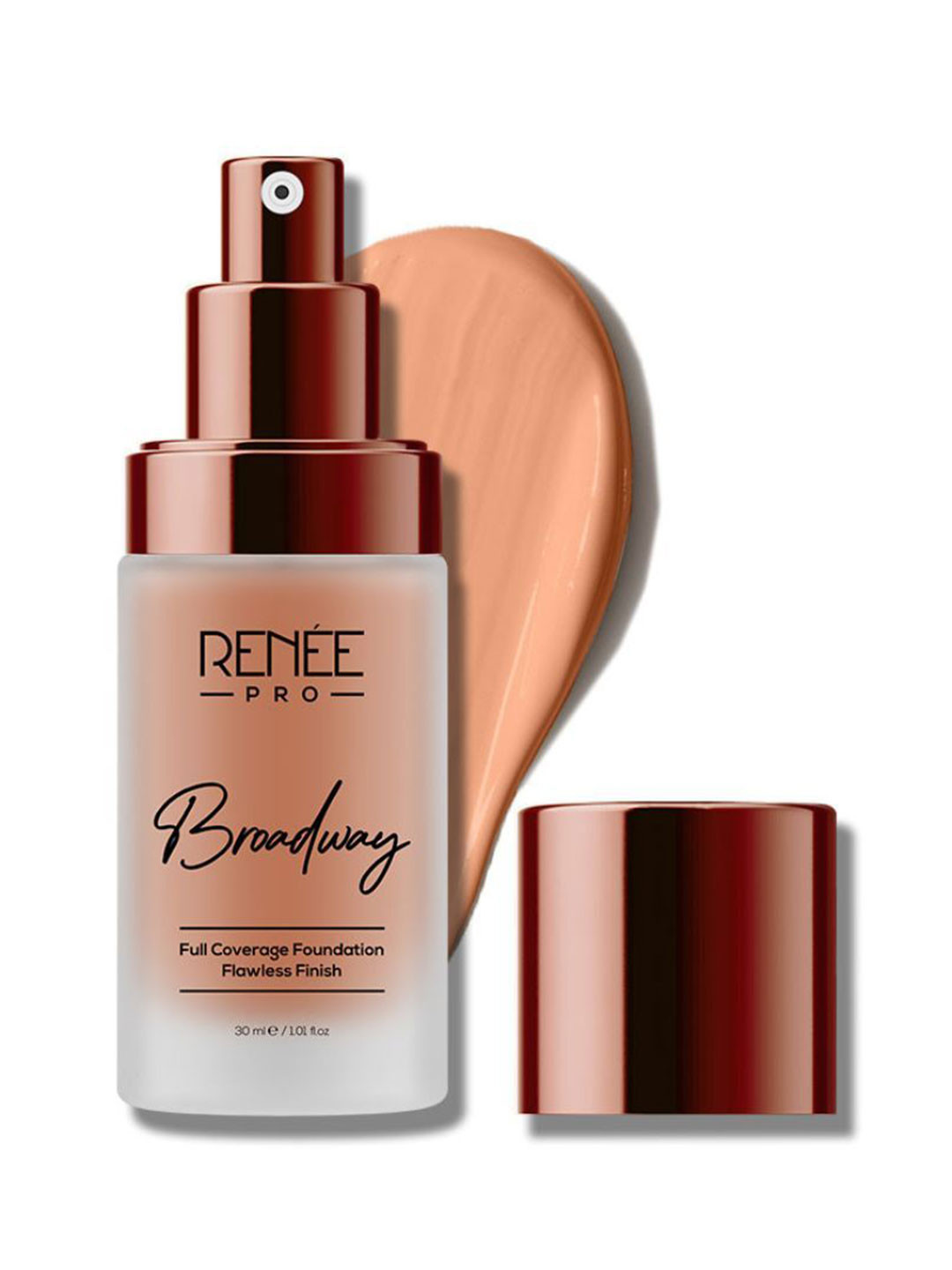 Renee Pro Broadway Lightweight Matte Finish  Liquid SPF 15 Foundation - 30 ml - Aura - 07