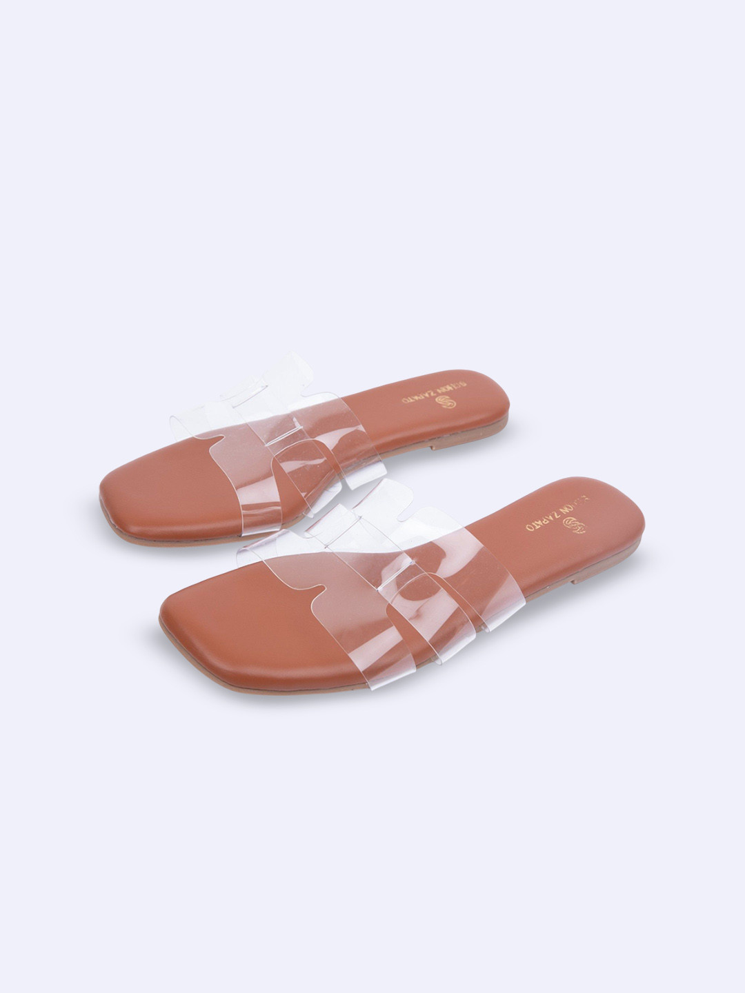 Schon Zapato Women Aquatan Slider Open Toe Flats