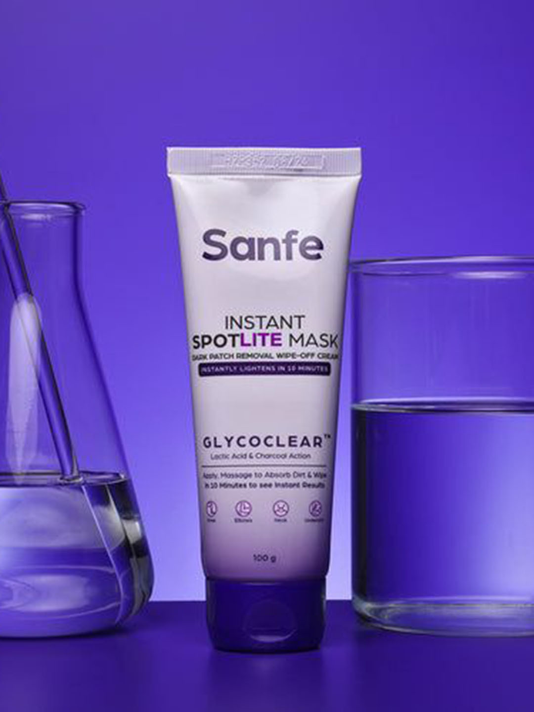 Sanfe Set Of 2 Spotlite Mask For Dark Underarms, Neck & Body - 100 g Each