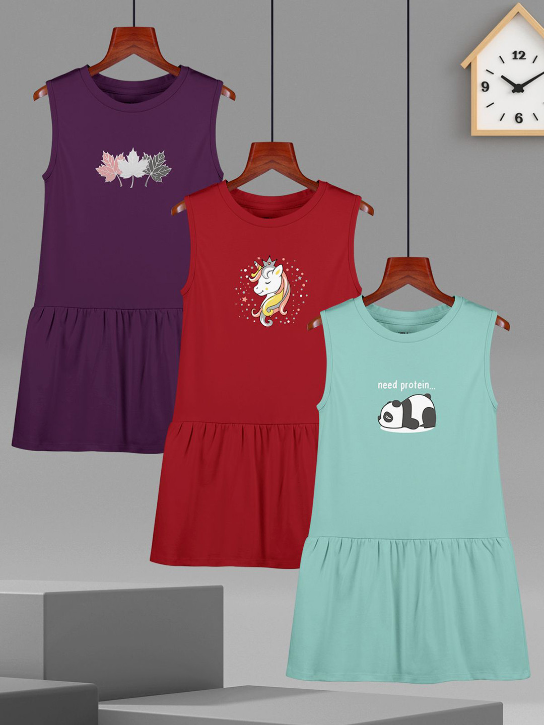 HELLCAT Print A-Line Dress