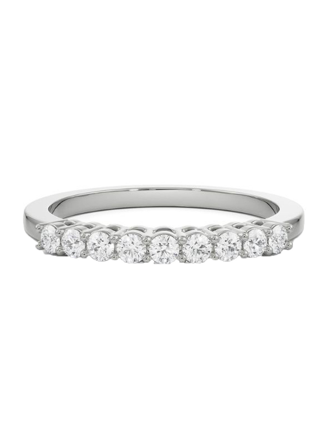 Emori Round Brilliant Lab Diamond in 14KT Gold Band