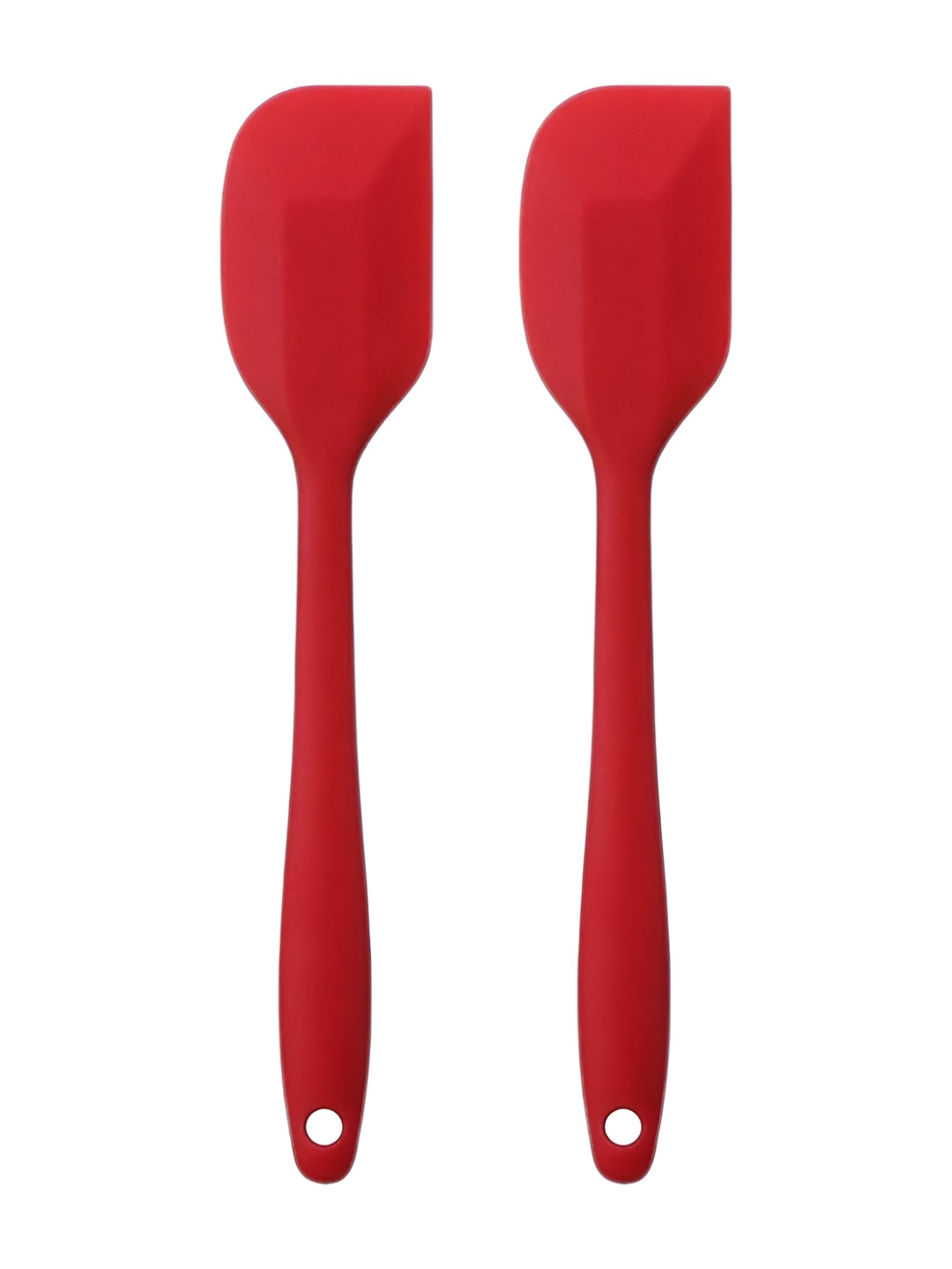 Baskety Red 2 Pieces Cake Batter Cream Scraper Spatula