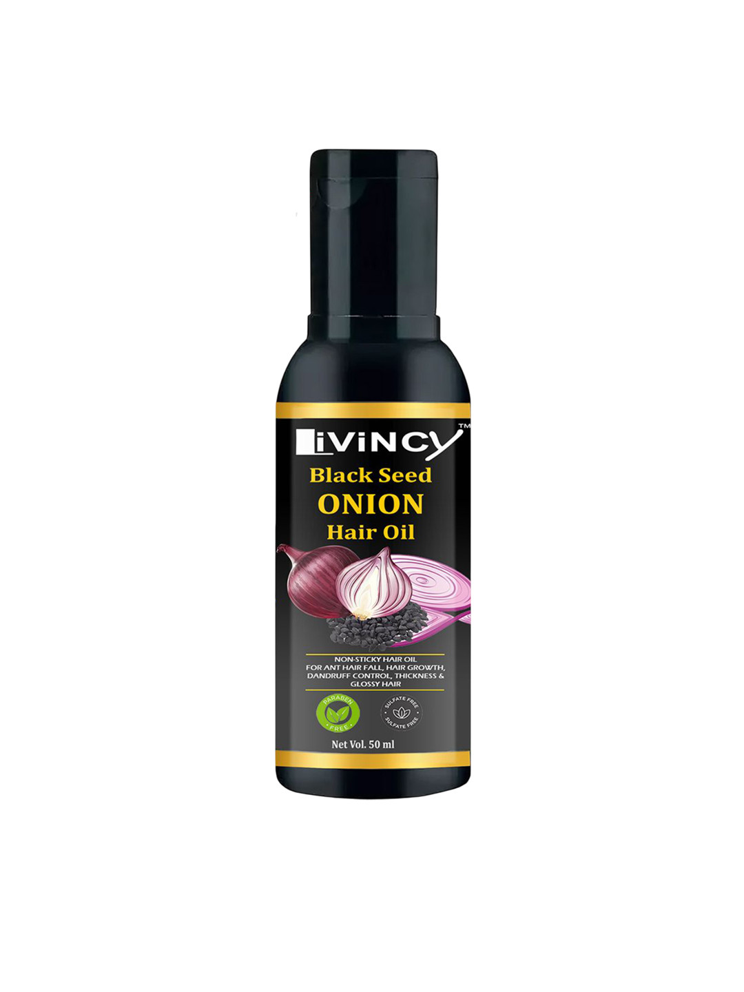 LIVINCY Red Onion Growth Thickness Healthy Hair Oil -  50 ml