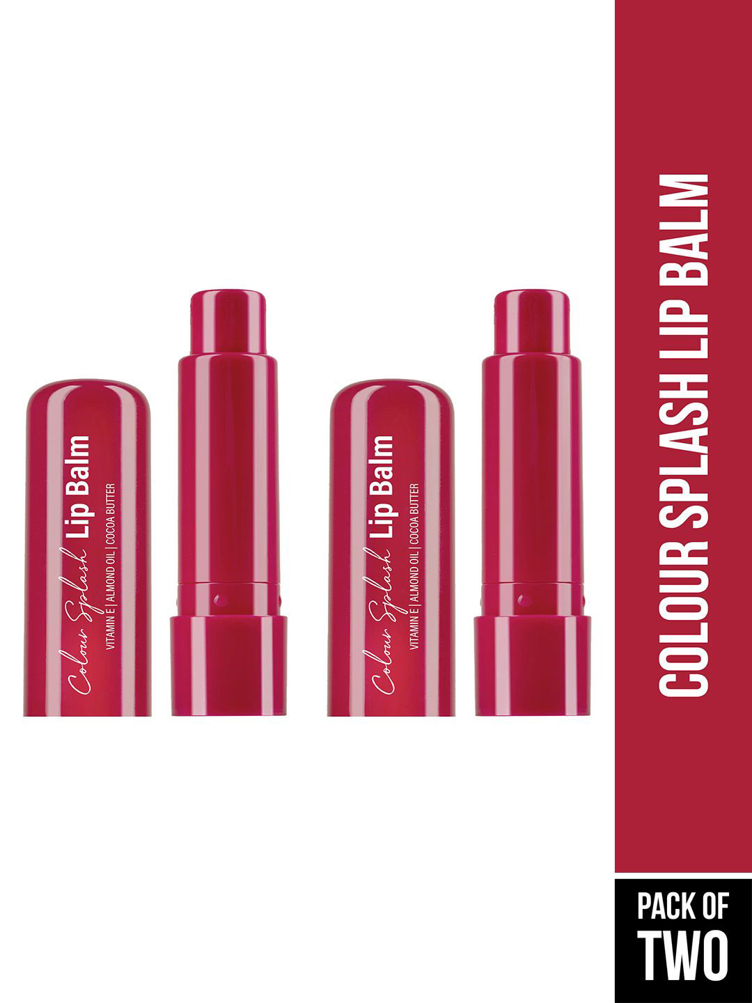 Hilary Rhoda Set Of 2 Colour Splash Lip Balm With SPF-15 - 3g Each- Shade -03