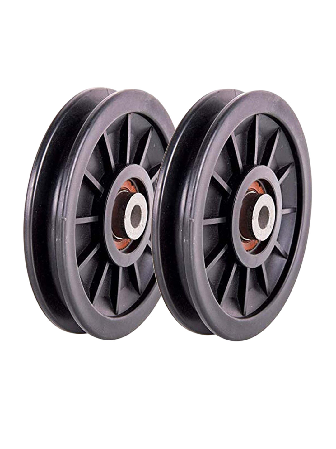 HackerX Pack Of 2 Exercise Machine Attachments Gym Pulley