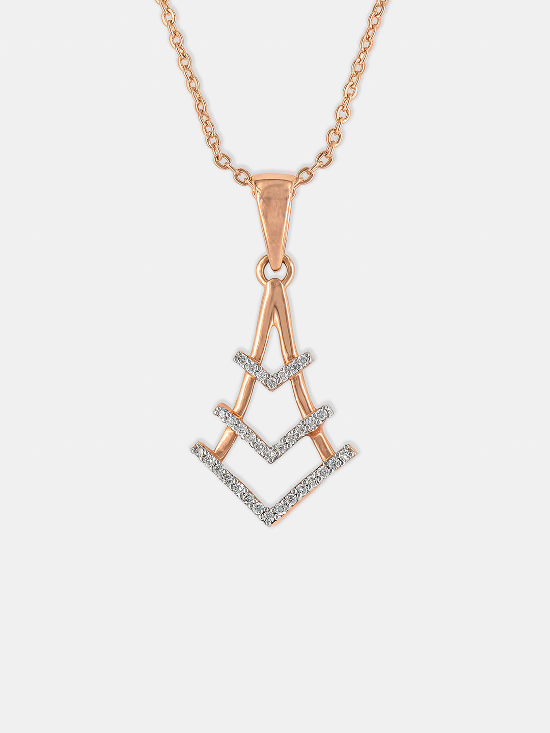 MAIORA Grace Diamond Pendant 14K