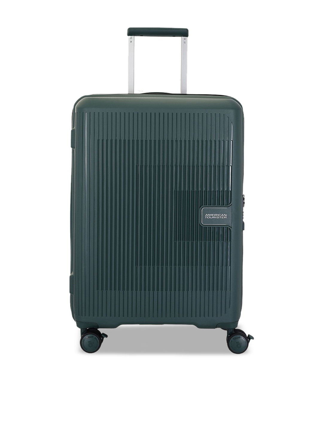 AMERICAN TOURISTER Aerostep Textured Hard-Sided Medium TSA Lock Trolley Bag