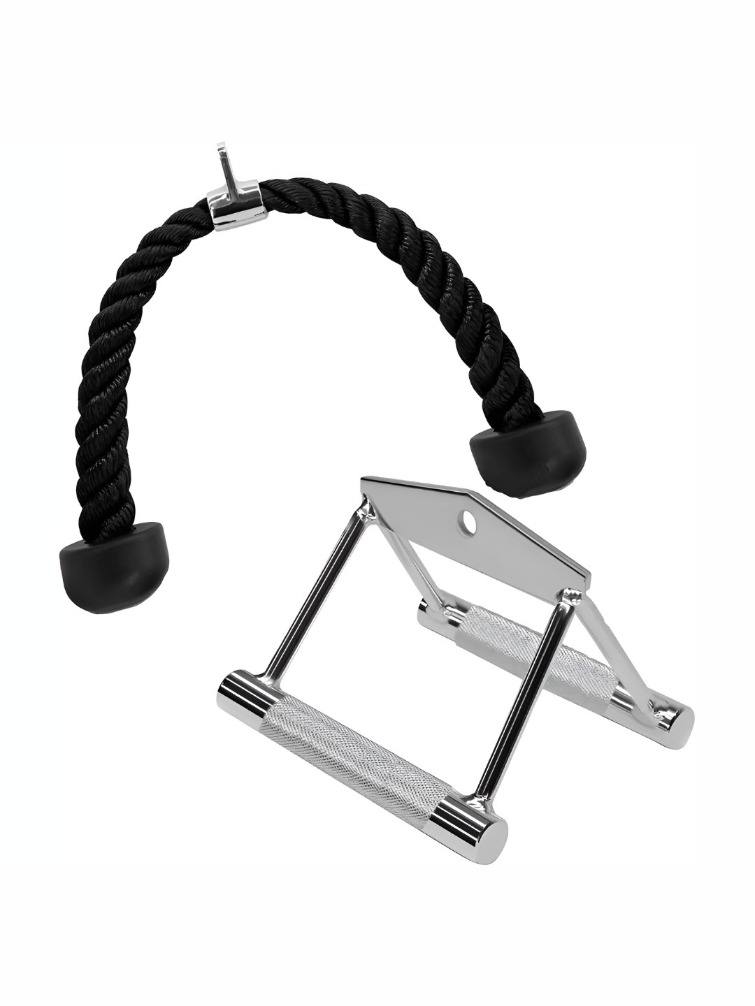 YMD Pack Of 2 Triceps Rope & Seated Rowing Handle