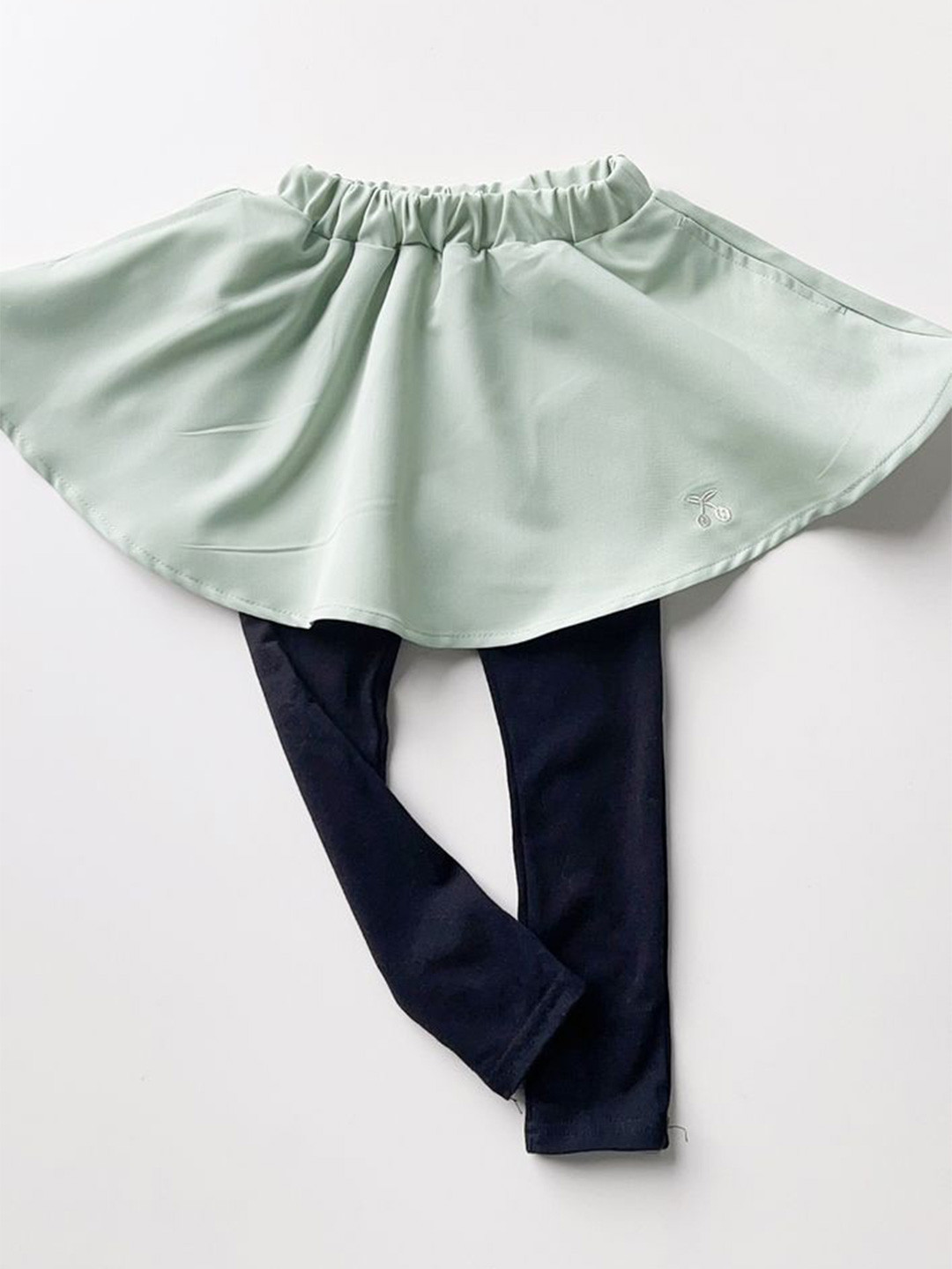 LULU & SKY Girls Tights With Attached Skirt